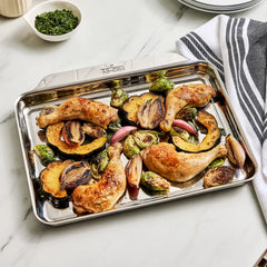 Stainless Steel Bakeware, Quarter Sheet Pan, 9 x 12.5 inch