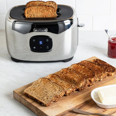 Touchscreen 2 Slice Toaster, Stainless Steel, 7 Browning Levels