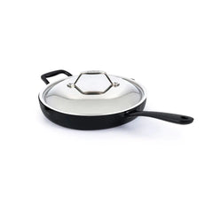 Enameled Cast Iron, Skillet with Lid, 12 Inch