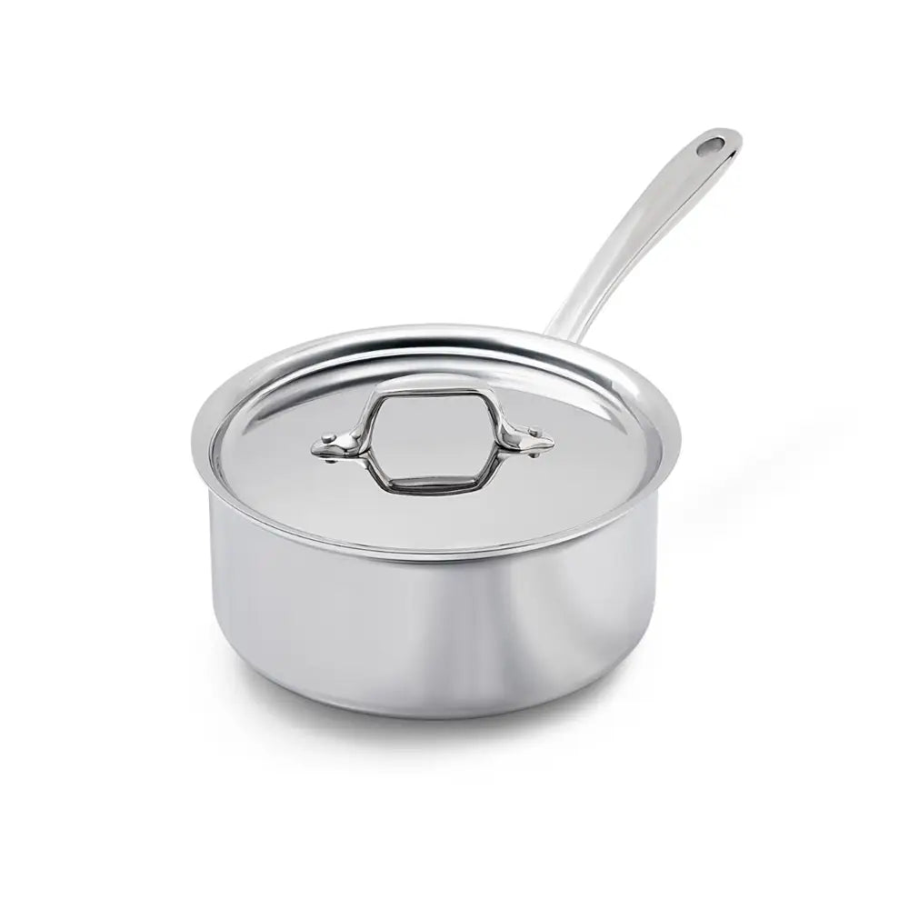 D3 Stainless Everyday 3-ply Bonded Cookware, Sauce Pan with lid, 3 quart