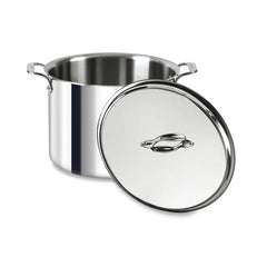 D3 Stainless 3-ply Bonded Cookware, Stockpot with lid, 12 quart